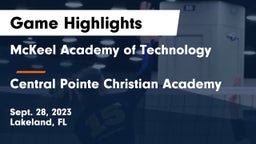 McKeel Academy of Technology  vs Central Pointe Christian Academy Game Highlights - Sept. 28, 2023