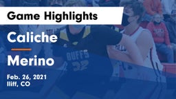 Caliche  vs Merino  Game Highlights - Feb. 26, 2021