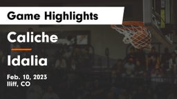 Caliche  vs Idalia  Game Highlights - Feb. 10, 2023