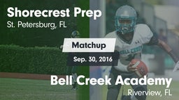 Matchup: Shorecrest Prep vs. Bell Creek Academy 2016