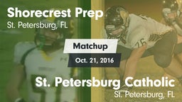 Matchup: Shorecrest Prep vs. St. Petersburg Catholic  2016