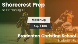 Matchup: Shorecrest Prep vs. Bradenton Christian School 2017