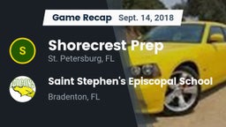 Recap: Shorecrest Prep  vs. Saint Stephen's Episcopal School 2018