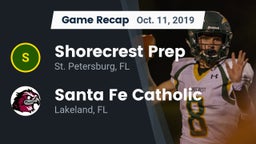 Recap: Shorecrest Prep  vs. Santa Fe Catholic  2019