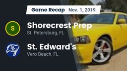 Recap: Shorecrest Prep  vs. St. Edward's  2019