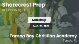 Matchup: Shorecrest Prep vs. Tampa Bay Christian Academy 2020