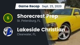 Recap: Shorecrest Prep  vs. Lakeside Christian  2020