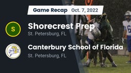 Recap: Shorecrest Prep  vs. Canterbury School of Florida 2022