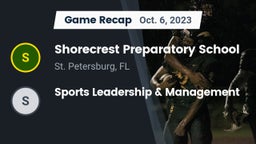 Recap: Shorecrest Preparatory School vs. Sports Leadership & Management 2023