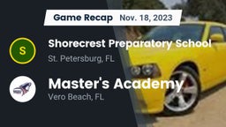 Recap: Shorecrest Preparatory School vs. Master's Academy 2023