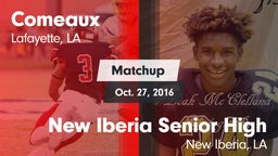Matchup: Comeaux vs. New Iberia Senior High 2016