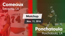 Matchup: Comeaux vs. Ponchatoula  2016
