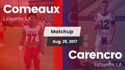 Matchup: Comeaux vs. Carencro  2017