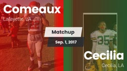 Matchup: Comeaux vs. Cecilia  2017