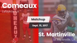 Matchup: Comeaux vs. St. Martinville  2017