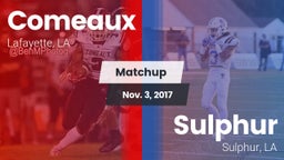 Matchup: Comeaux vs. Sulphur  2017