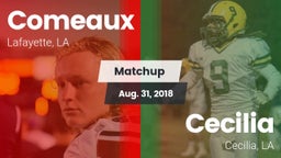 Matchup: Comeaux vs. Cecilia  2018