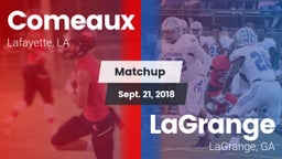 Matchup: Comeaux vs. LaGrange  2018