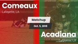 Matchup: Comeaux vs. Acadiana  2018