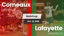 Matchup: Comeaux vs. Lafayette  2018