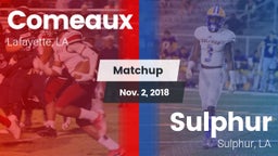 Matchup: Comeaux vs. Sulphur  2018