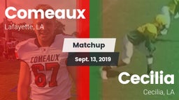 Matchup: Comeaux vs. Cecilia  2019