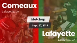 Matchup: Comeaux vs. Lafayette  2019