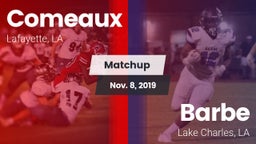 Matchup: Comeaux vs. Barbe  2019