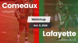 Matchup: Comeaux vs. Lafayette  2020