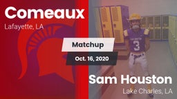 Matchup: Comeaux vs. Sam Houston  2020