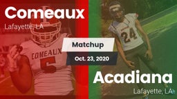 Matchup: Comeaux vs. Acadiana  2020