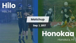 Matchup: Hilo vs. Honokaa  2017