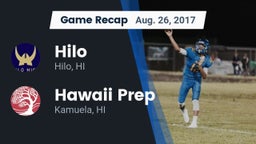 Recap: Hilo  vs. Hawaii Prep  2017