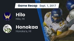 Recap: Hilo  vs. Honokaa  2017