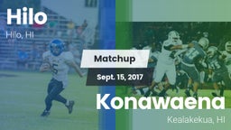 Matchup: Hilo vs. Konawaena  2017