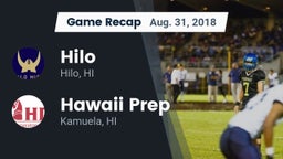 Recap: Hilo  vs. Hawaii Prep  2018