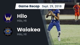 Recap: Hilo  vs. Waiakea  2018