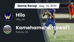 Recap: Hilo  vs. Kamehameha Hawai'i  2019