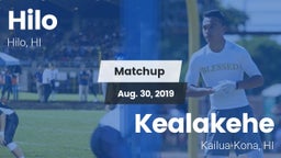 Matchup: Hilo vs. Kealakehe  2019