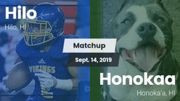 Matchup: Hilo vs. Honokaa  2019