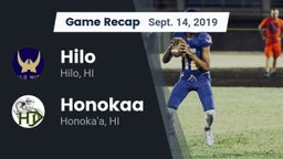 Recap: Hilo  vs. Honokaa  2019