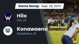 Recap: Hilo  vs. Konawaena  2019