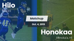 Matchup: Hilo vs. Honokaa  2019