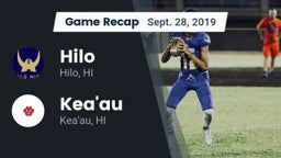 Recap: Hilo  vs. Kea'au  2019
