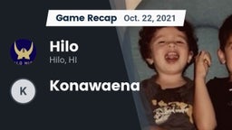 Recap: Hilo  vs. Konawaena  2021