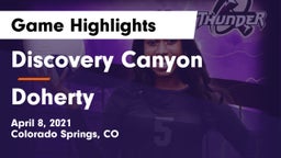 Discovery Canyon  vs Doherty  Game Highlights - April 8, 2021
