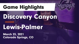 Discovery Canyon  vs Lewis-Palmer  Game Highlights - March 23, 2021