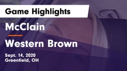 McClain  vs Western Brown Game Highlights - Sept. 14, 2020