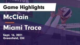 McClain  vs Miami Trace Game Highlights - Sept. 16, 2021