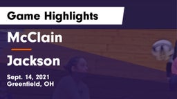 McClain  vs Jackson  Game Highlights - Sept. 14, 2021